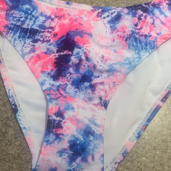 SHEKINI 2 Pc Multi colour Tie Dye Bikini Women size S - Picture 13 of 16
